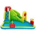 thumbnail image 1 of Topbuy Inflatable Splash Water Park Play Bounce House Bounce Slide Climbing Wall Without Blower, 1 of 5
