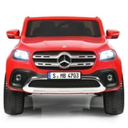 Topbuy Licensed Benz Car Powered Ride-On Toy with Remote Control