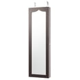 thumbnail image 1 of Patiojoy Lockable Wall Mounted Jewelry Armoire w/Mirror & LED Lights, 1 of 10