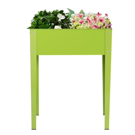 Topbuy Outdoor Elevated Garden Plant Stand Raised Garden Bed with Legs for Indoor and Outdoor Use 25" x13" x 31.5"