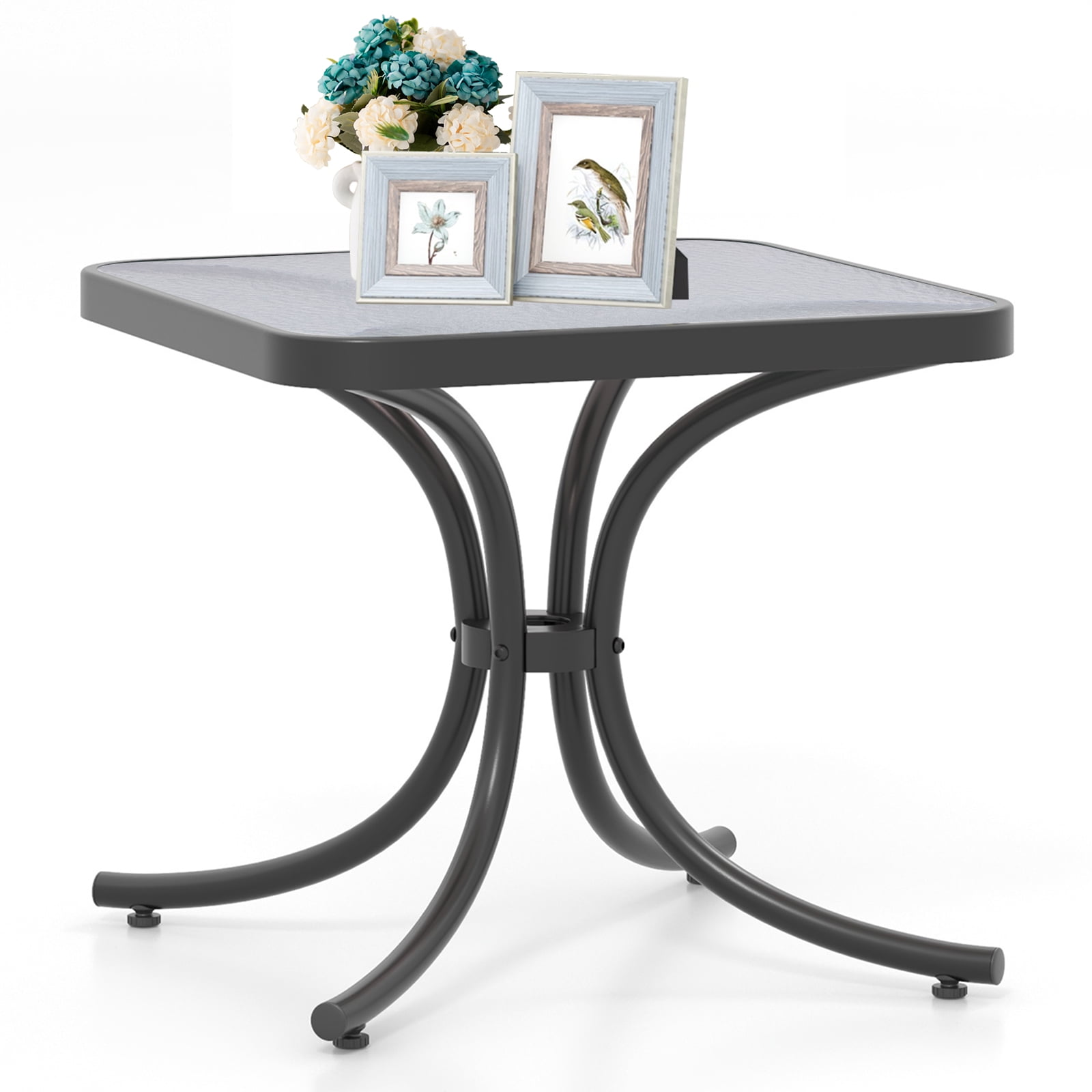 Topbuy Patio Coffee Table & End, Outdoor Squar