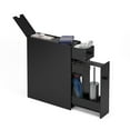 thumbnail image 1 of Patiojoy Storage Cabinet House Furniture Floor Cabinet Drawers Stand Storage Black MDF, 1 of 7