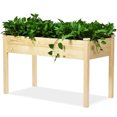 thumbnail image 1 of Patiojoy Vegetable Flower Planter Wooden Garden, 1 of 10