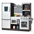 thumbnail image 1 of Patiojoy Wooden Kitchen Cooking Toy Chef's Pretend Play Set for Kids, 1 of 7