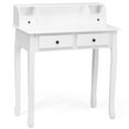 thumbnail image 1 of Topbuy Writing Desk W/ Drawer Detachable Floating Organizer Computer Table White, 1 of 9