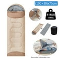 thumbnail image 1 of Topchances 0 Degree Camping Sleeping Bags XL Cold Weather Winter Sleeping Bag with Removable & Washable Liner for Adults Big and Tall with Compression Sack, 4.19 lbs, 1 of 11