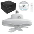 thumbnail image 1 of Topchances 10" Mini Ceiling Fans with Lights and Remote Control, 1 of 8