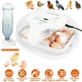 thumbnail image 1 of Topchances 16 Egg Incubator with Humidity Display and LED Egg Candler, Automatic Egg Turner and Water Adding Temperature Control, Adjustable Egg Tray for Hatching Chickens, Ducks, Goose, Quails, 1 of 12