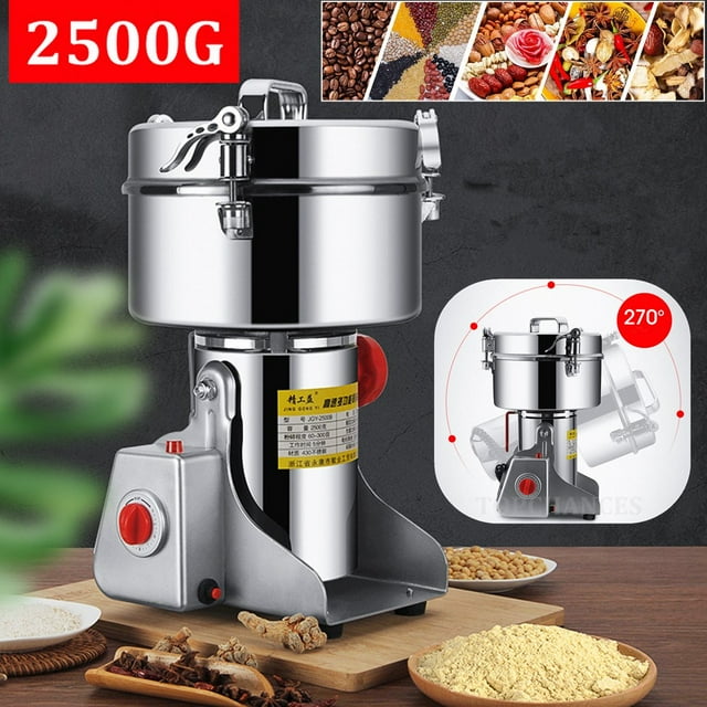 Topchances 2500g Herb Grain Grinder Electric Spice Mill Grinder Machine