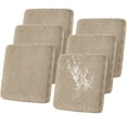 thumbnail image 1 of Topchances 6Pcs Stretch Patio Cushion Covers, Waterproof Outdoor Cushion Cover Replacement for Patio Furniture Protector (Khaki), 1 of 9