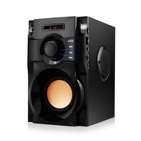 TOPCHANCES Portable Bluetooth Speaker, Heavy Bass Subwoofer for Outdoor Party