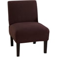 thumbnail image 1 of Topchances Armless Accent Chair Covers Water-Repellent Knitted Stretch Slipper Chair Couch Slipcovers Removable Washable Furniture Protector Covers for Living Room Home Hotel, 1 of 9
