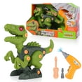 thumbnail image 1 of Topchances Dinosaur Toys for Kids, Take Apart Toys Stem Construction Building Toys Kids Toys with Electric Drill, Birthday Gifts Christmas gift for Boys and Girls for 3 4 5 6 7 8 Year Old, 1 of 8