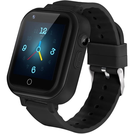 Topchances IP67 Waterproof 4G Smart Watch, Black