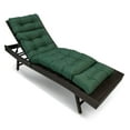 thumbnail image 1 of Topchances Outdoor Chaise Lounge Chair Cushion 70.87"L x 19.69"W Water Resistant Chaise Cushion with Ties for Outdoor Furniture, Pool Lounge Chair Cushions, Green, 1 of 10