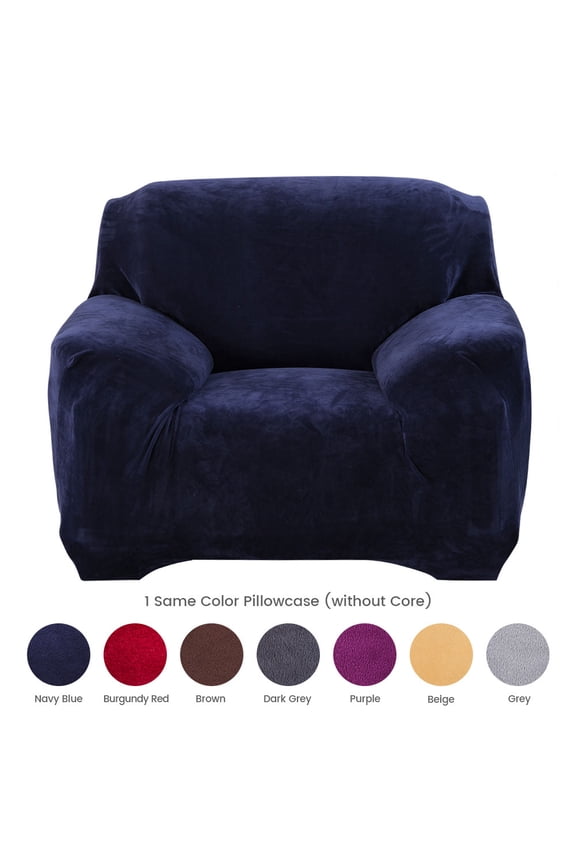 s Stretch Velvet Sofa Covers for 1/2/3/4 Seater Couch Covers Sofa Slipcovers Couch Protector