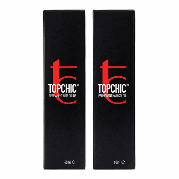 Topchic by GoldweII Permanent Hair Color Creme Color, 5NN