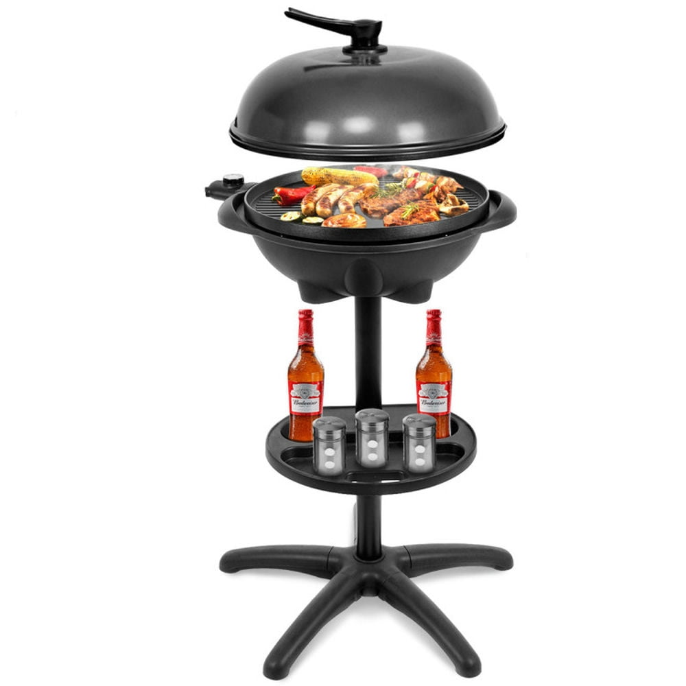 Topcobe 1350 W Outdoor Electric BBQ Grill with Removable Stand, Cooking ...
