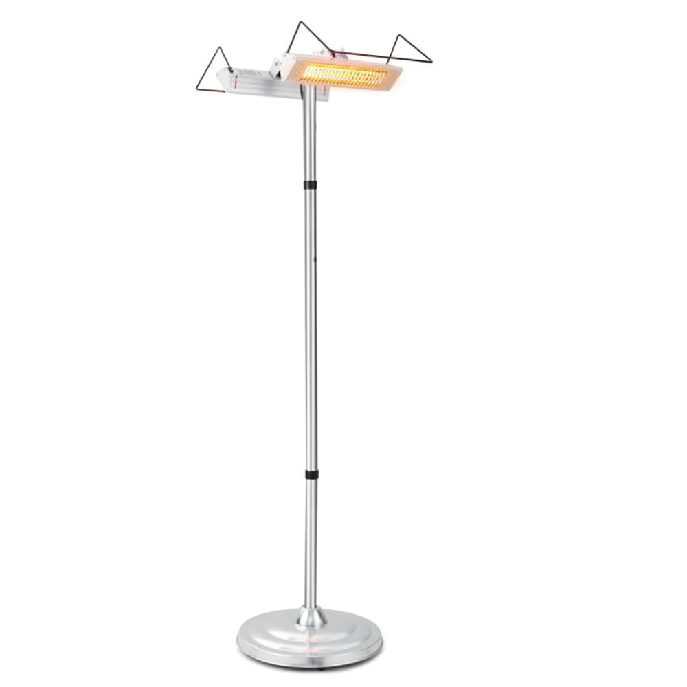Topcobe 1500W Standing Electric Heater with Double-Sided Heating, Easy-Mount Heater for Indoor Use, Energy Efficient, Safety, White Topcobe 1500W Standing Electric Heater with Double-Sided Heating, Easy-Mount Heater for Indoor Use, Energy Efficient, Safety, White