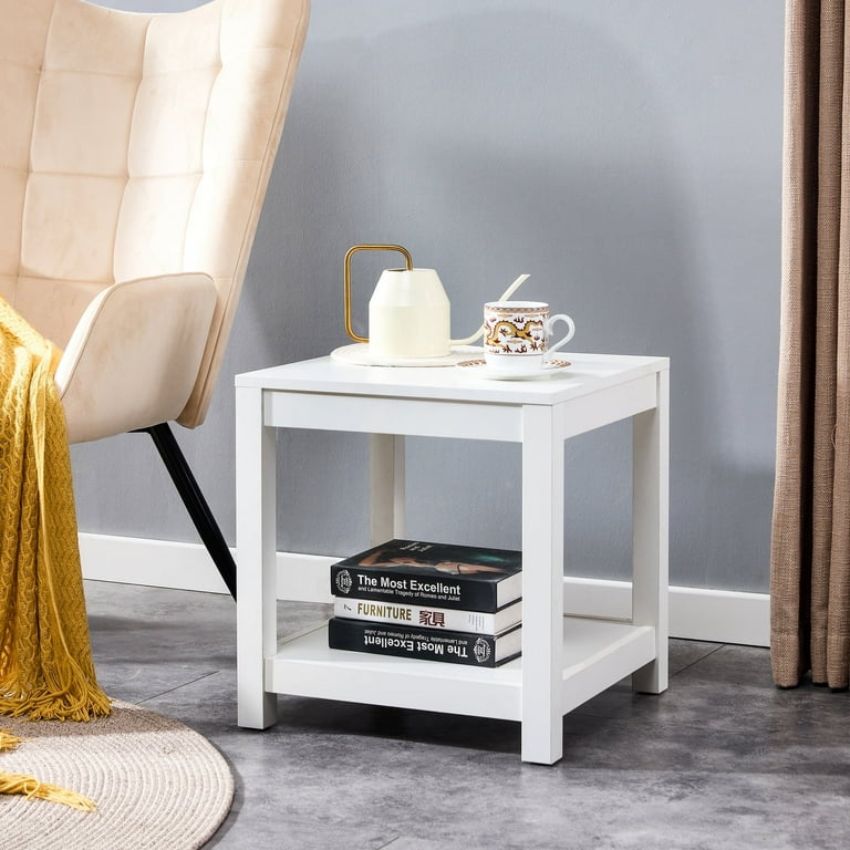 Modern end table white hotsell