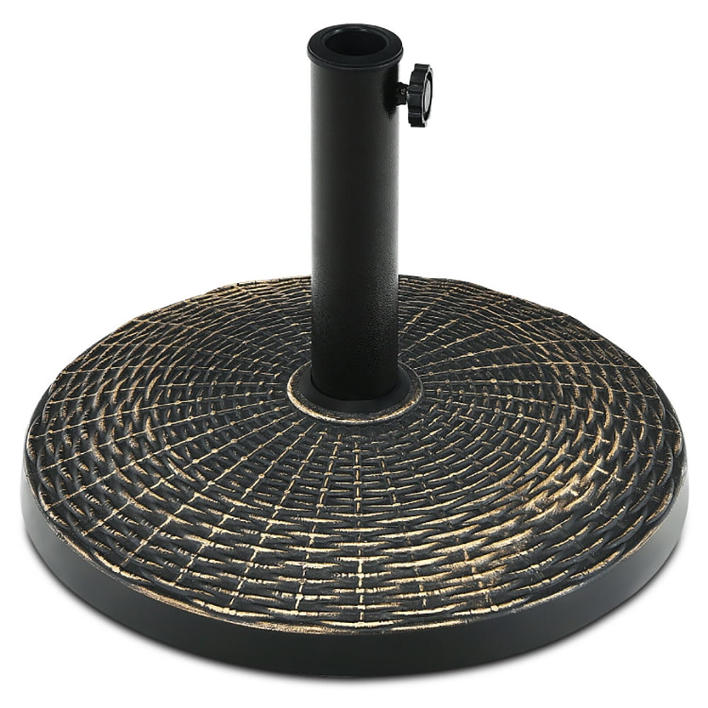 Topcobe 27 lbs Patio Market Umbrella Base Stand, Outdoor Umbrella Base Topcobe 27 lbs Patio Market Umbrella Base Stand, Outdoor Umbrella Base