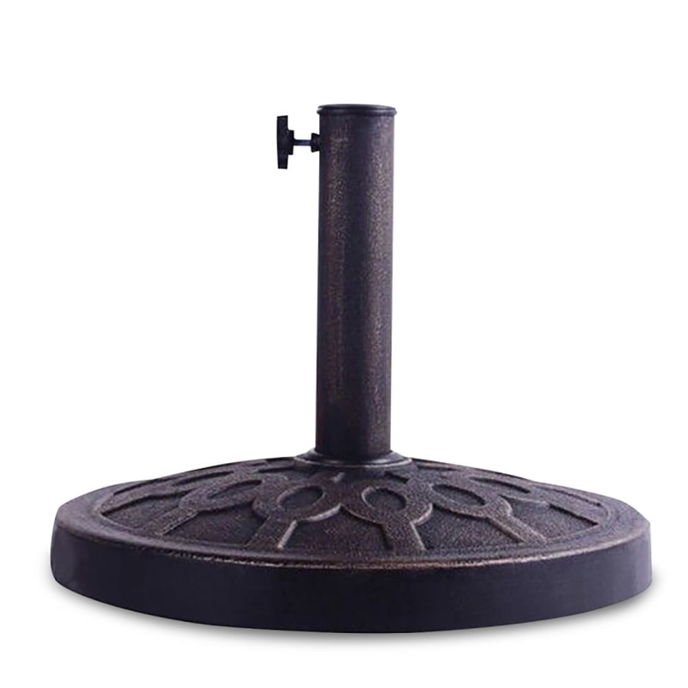 Topcobe 30lbs 18 Inches Heavy Duty Outdoor Patio Market Umbrella Base, Patio Umbrella Stand