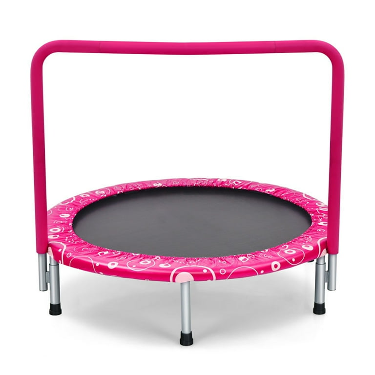 Little tikes easy store 3ft folding trampoline 2025