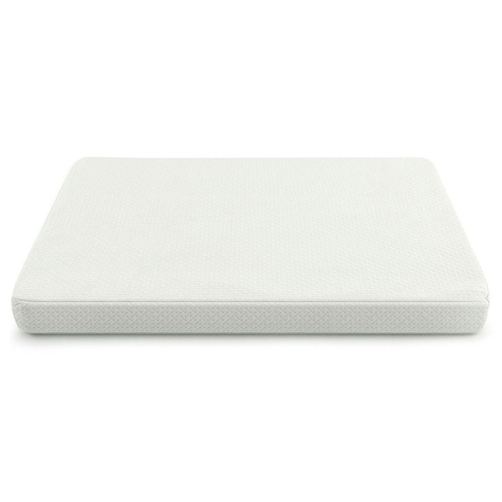 Topcobe 38 x 26 Inch Dual Sided Pack and Play Baby Mattress Pad with Removable Washable Cover, Sleeping Mats for Kids-White Topcobe 38 x 26 Inch Dual Sided Pack and Play Baby Mattress Pad with Removable Washable Cover, Sleeping Mats for Kids-White