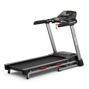 Topcobe 4.75 HP Folding Treadmill with Auto Incline and 20 Preset Programs, Smart Digital Folding Treadmill, Electric Foldable Exercise Fitness Machine, Black