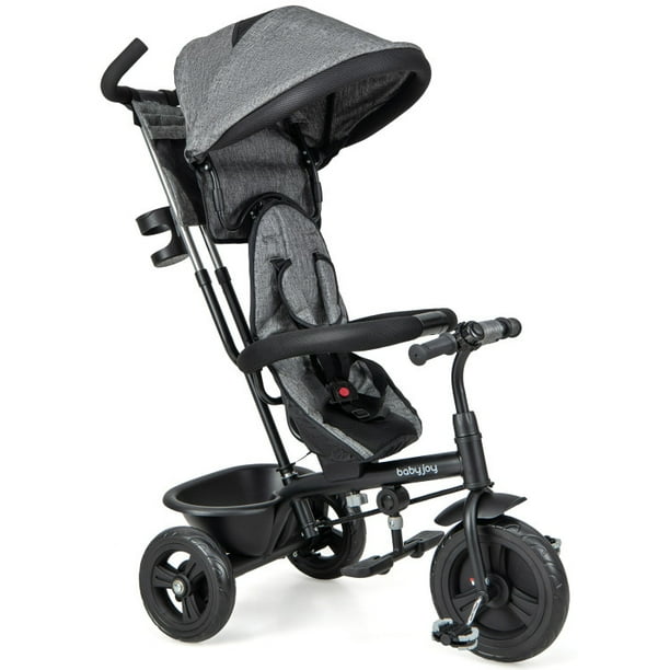 Grey baby trike 2025