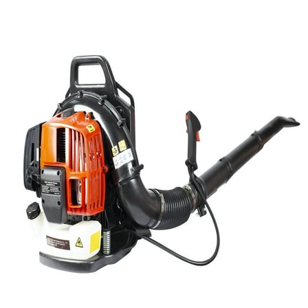 Topcobe 52CC 2-Cycle Gas Backpack Leaf Blower with Extention Tube for Yard Cleanups, and Lawn Care, Utility Tools
