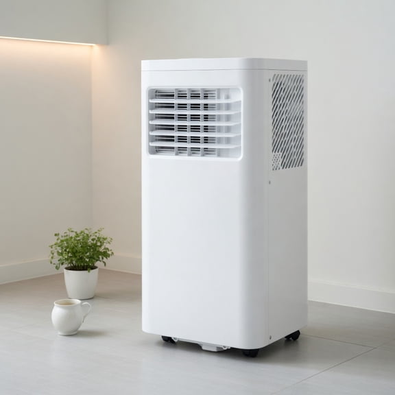 Topcobe 6000 BTU Sacc Portable Air Conditioner with Remote Control, Ultra-Quiet, Timer, Portable Design, Dehumidifier for Living Room, Portable AC Unit for Bedroom