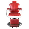 thumbnail image 1 of Topcobe Armrest Shell Disc Extra Large Pump Retractable Barber Chair, Artist Hand Hydraulic Barber Chair, Red, 1 of 7