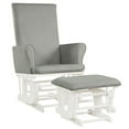 thumbnail image 1 of Topcobe Baby Relax Rocker Rocking Chair Glider and Ottoman Cushion Set, Rocking Chair for Living Room Bedroom Balcony, Gray, 1 of 6