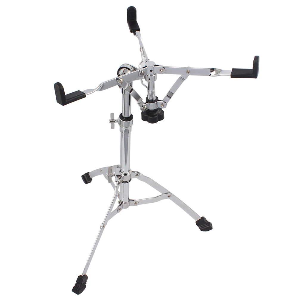Topcobe Chrome Plated Dumb Snare Drum Stand Tripod, Silver Topcobe Chrome Plated Dumb Snare Drum Stand Tripod, Silver