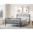 thumbnail image 1 of Topcobe Classic Metal Platform Bed Frame, Mattress Foundation with Headboard & Footboard, No Box Spring Needed, Black, 1 of 7