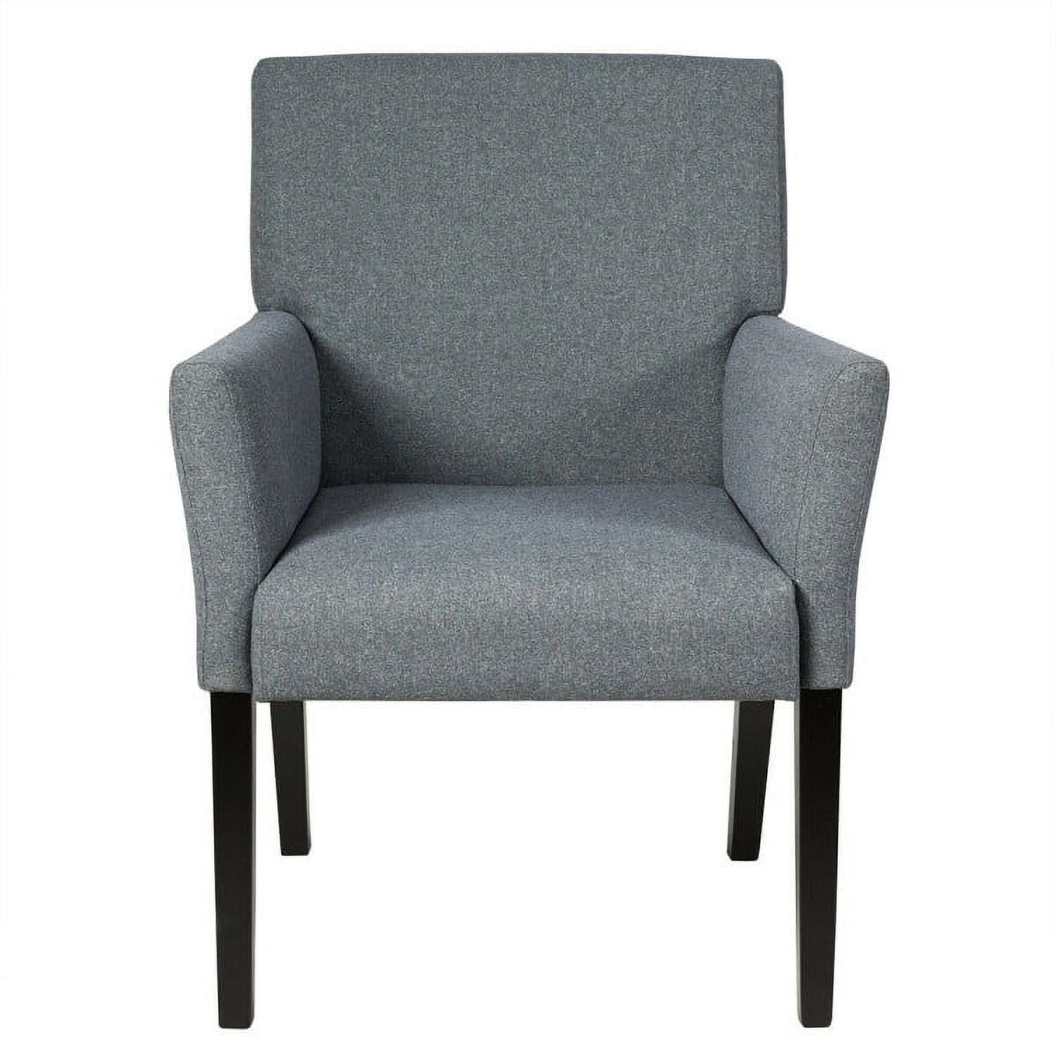 Topcobe Executive Guest Chair Reception Waiting Room Arm Chair, Modern Accent Chair for Living Room Bedroom Balcony, Single Sofa for Home and Office, Gray Topcobe Executive Guest Chair Reception Waiting Room Arm Chair, Modern Accent Chair for Living Room Bedroom Balcony, Single Sofa for Home and Office, Gray