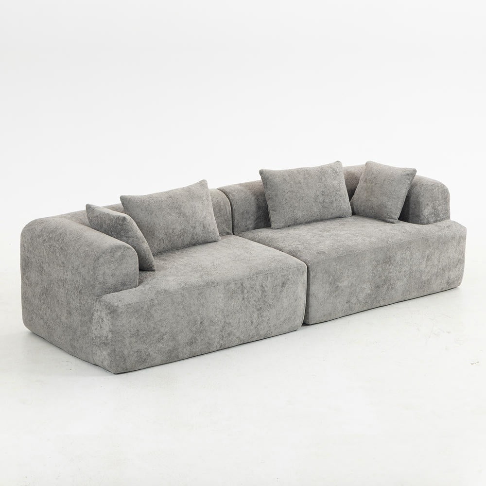 Sofa Module Rounded Topcobe Full-Foam Modular Sofa, 96