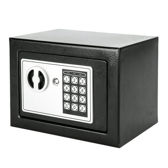 Topcobe Home Use Electronic Password Steel Plate Safe Box, (With battery)