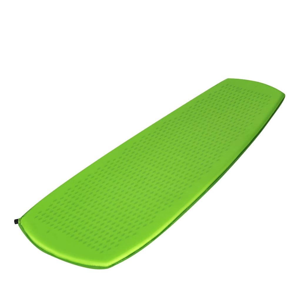 Topcobe Inflatable Sleeping Pad with Carrying Bag, Outdoor Portable Camping Bed for Travel, Green