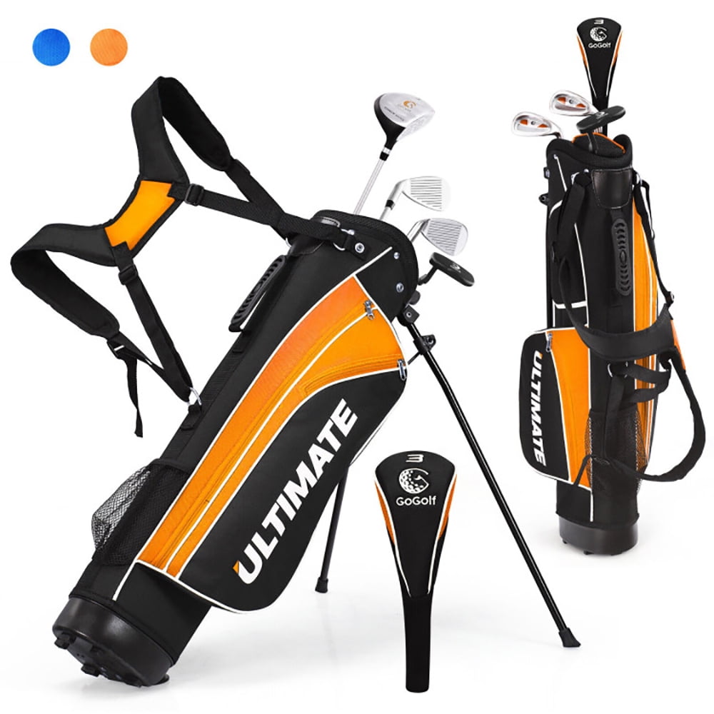 Topcobe Junior Complete Golf Club Set For Age 8 to 10, Ideal for Beginners in Golf, Yellow Topcobe Junior Complete Golf Club Set For Age 8 to 10, Ideal for Beginners in Golf, Yellow