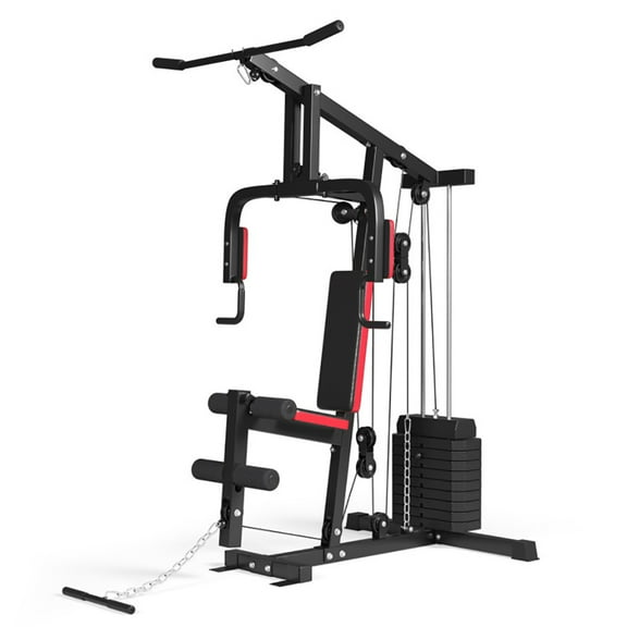 Topcobe Multifunction Cross Trainer Workout Machine, Home Gym Fitness Trainer Kit, Full Body Workout