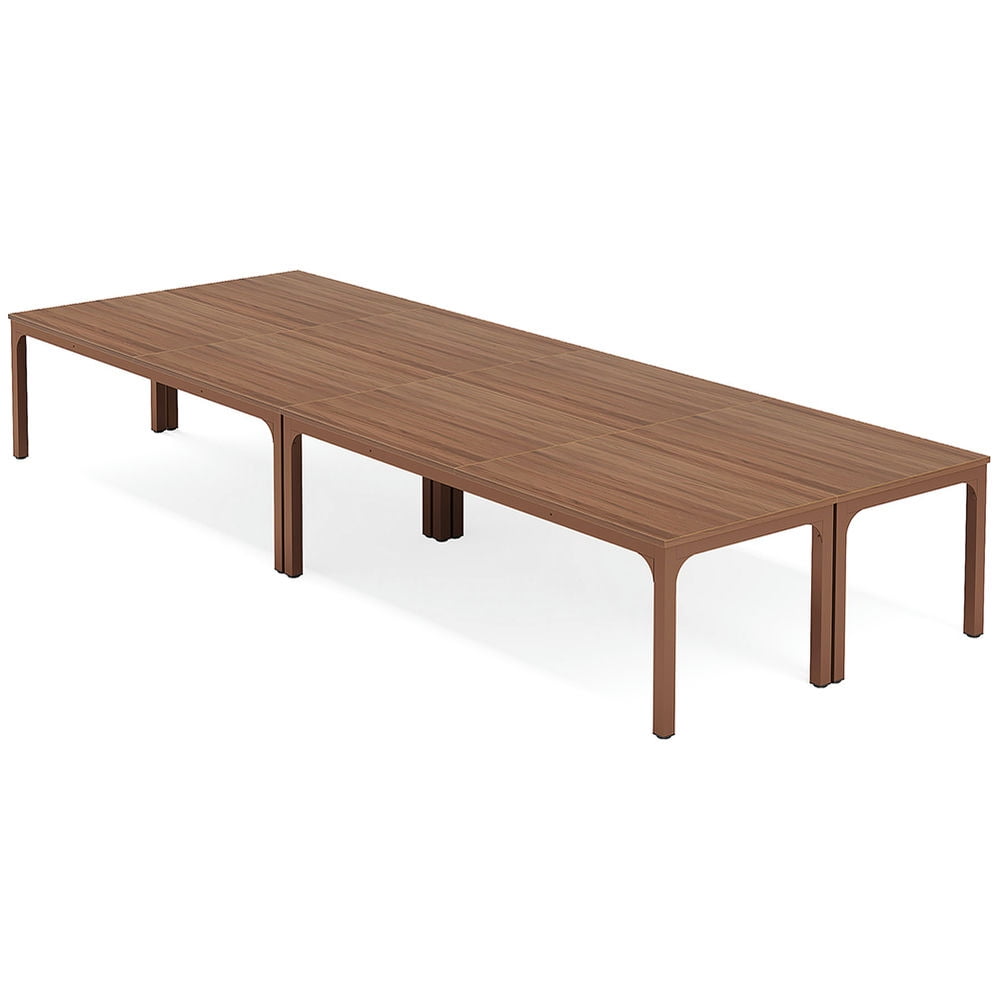 Topcobe Rectangular Dining Table, 78 inch Long Kitchen Table for 6-8 ...