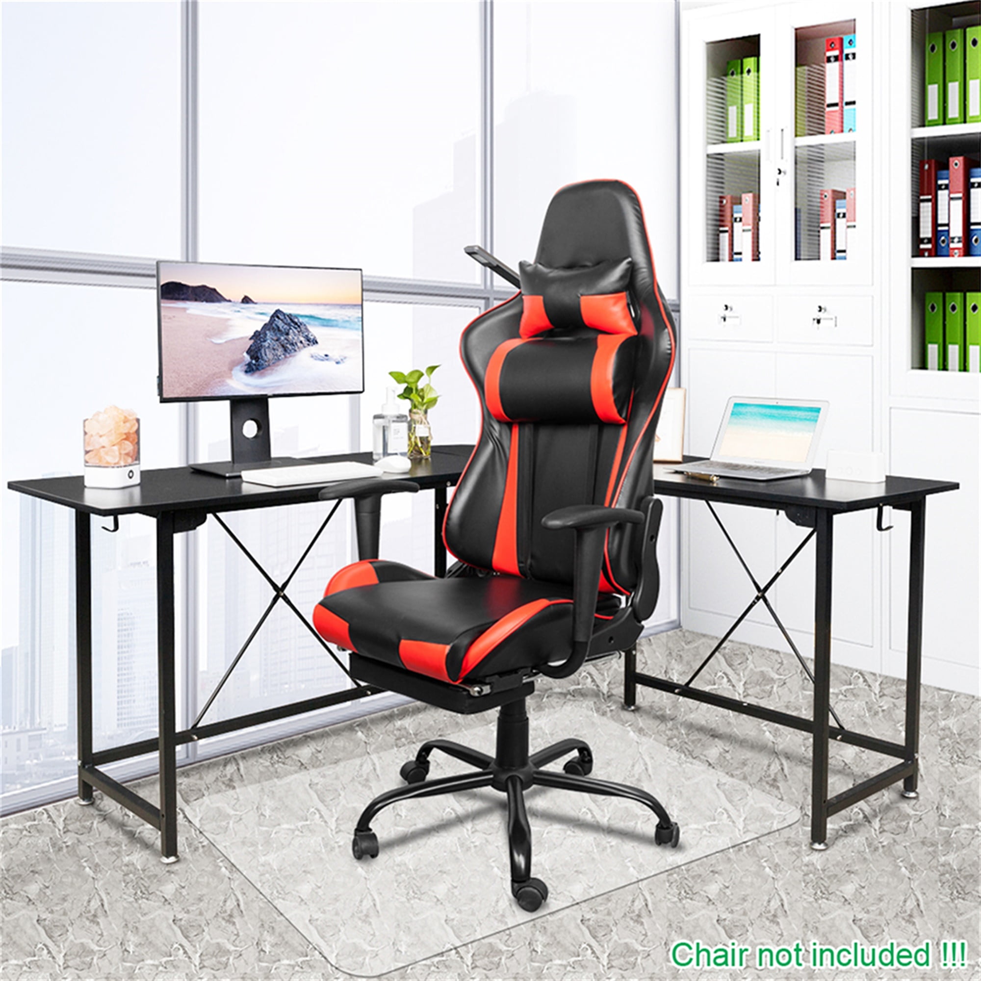 Topcobe Spikeless Office Chair Anti-slip Mat, Spikeless Transparent Carpet Floor Protection Mat, Frosted Carpet Mat for Home Computer Desk Rolling Chair, 90x120x0.2 cm Topcobe Spikeless Office Chair Anti-slip Mat, Spikeless Transparent Carpet Floor Protection Mat, Frosted Carpet Mat for Home Computer Desk Rolling Chair, 90x120x0.2 cm