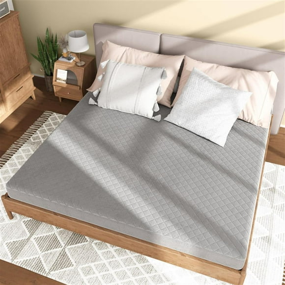 Topcobe Twin/Queen/King Size Mattress Protector Luxury Super Soft Velvet Mattress Topper, Mattress Pad for Bedroom-King Size