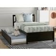 thumbnail image 1 of Topcobe Twin size Platform Bed, Wood Bed Frames with Trundle, 1 of 8