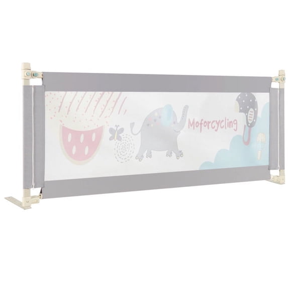 Topcobe Vertical Lifting Baby Bed Rail with Lock, Bed Rails for Toddlers-L