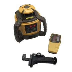 Topcon RL-H5A Horizontal Self-Leveling Rotary Laser Level Kit- LS-80X Receiver, NiMH Battery, and Charger 2600ft Range, 1/16" Accuracy at 100ft, IP66 Rated for Construction, Grading & Excavating