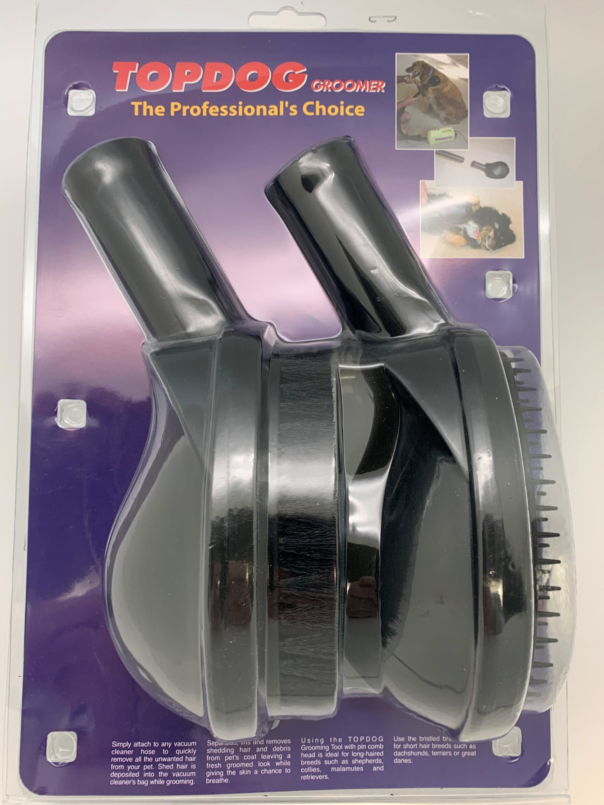 Topdog Groomer Pet Brush Vacuum Attachment