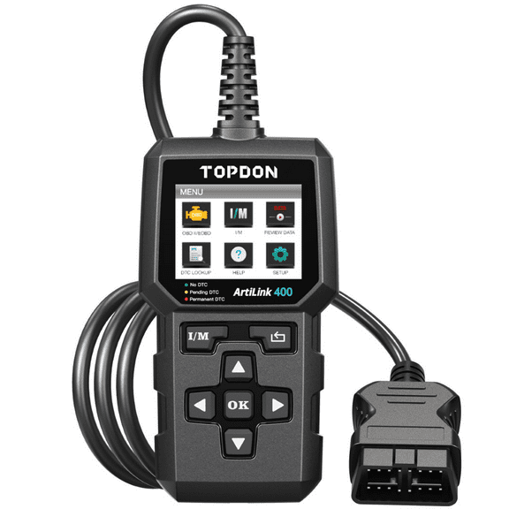 Topdon ArtiLink400 - Code Reader - 2.4" Screen & Data Graphing